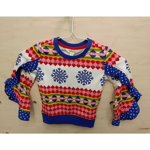 New Matilda Jane Snowflake Shirt. Size 2T. With Tags - Picture 1 of 6